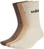 Adidas Linear Crew Cushioned Socks 3 Pairs