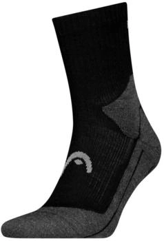 Head Wandersocken HIKING WARM SHORT CREW 1P schwarz