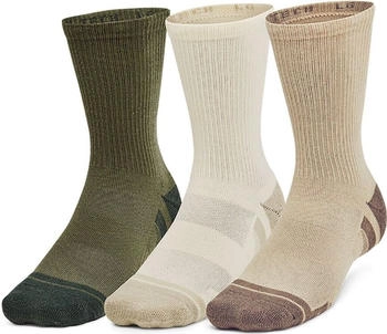 Under Armour Performance Tech Crew Socken 299 city khaki ivory dune taupe dusk