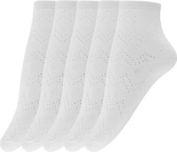 Giulia Paar atmungsaktive Socken Damen weiß