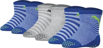 Puma Socken dunkelblau hellgrau apfel weiß