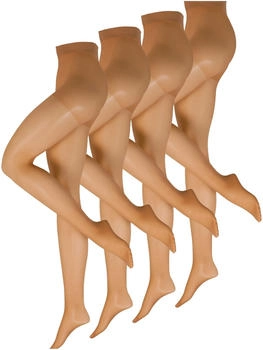 Nur Die Feinstrumpfhose 9-Pack Fit Form mandel