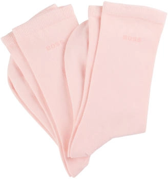 Hugo Boss Businesssocken Uni Logo CC light pastel pink