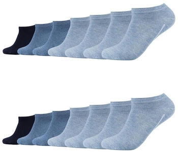 Camano Sneakersocken 7er Pack denim mel