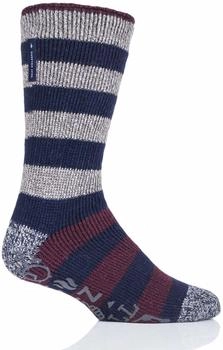 Heat Holders Antirutsch Gestreift Thermo Stoppersocken ABS Sohle