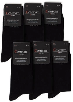 Occulto Basicsocken Herren 6er Pack schwarz