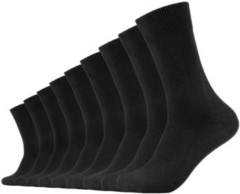Camano Comfort Socks einfarbig 9er Pack