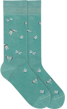 Von Jungfeld Bio-Socken 'Dragonfly' sea green