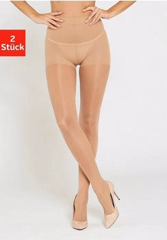 Lascana Stützstrumpfhose DEN Formeffekt puder