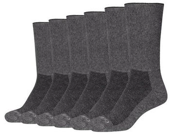 Camano Organic Diabetiker Crew Socken 0008 anthrazit