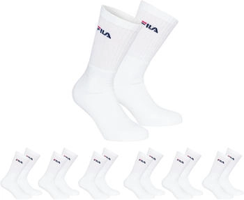 Fila CREW TENNIS FULL TERRY SOCKS 6-Paar weiß
