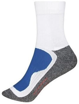 James & Nicholson Socken Short 'JN211' weiß royal