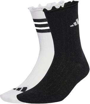 Adidas Socken 2er-Pack weiß schwarz grau