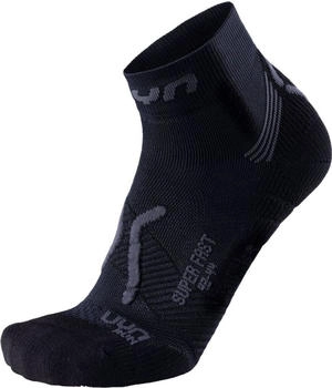 UYN Run Super Fast Laufsocken schwarz anthrazit