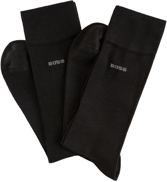 BOSS 2P RS Minipattern MC Sock in Black - Norton Barrie