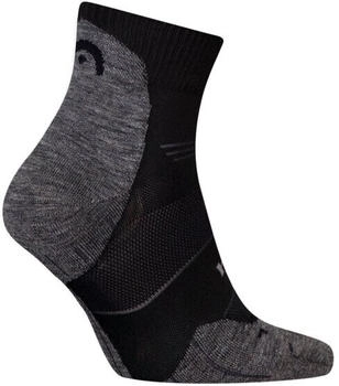 Head Kurzsocken HIKING COOL QUARTER 1P schwarz