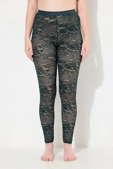 Ulla Popken Strumpfhose tanne