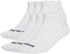 Adidas Gepolsterte Crew Socken 6er-Pack weiß schwarz