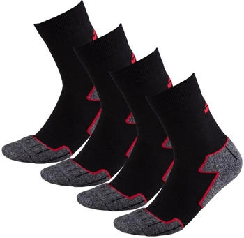 McKinley Wandersocken Ux -Strumpf Roberto U QRT 3pack Kurzsocke schwarz