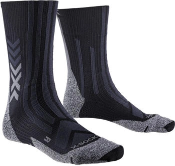 X-Socks Trekking Perform Dual Layer Crew schwarz grau B036