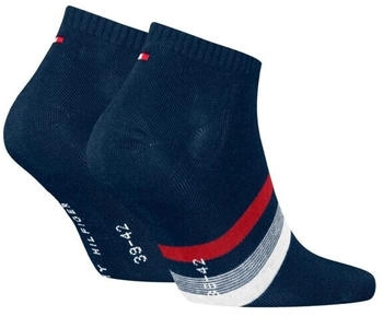Tommy Hilfiger Sneakersocken TH MEN SNEAKER 2P HILFIGER TAB navy