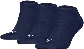 Puma Plain Sneaker Sock navy 3er Pack