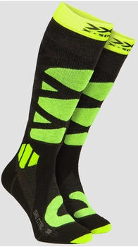 X-Bionic Control Skisocken anthracite melange phyton gelb