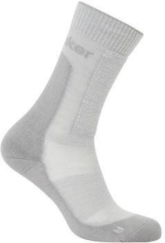Icebreaker Hike Medium Crew Wandersocken grau alloy