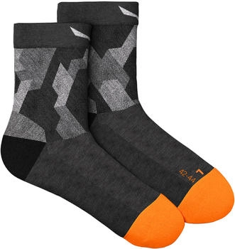 Salewa Pedroc Camo Quarter Socken schwarz out