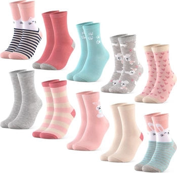 Occulto Socken 'Fantasia' mischfarben pink