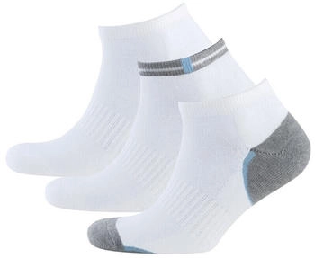 Nur Der 3er Pack Sport Sneaker Socken weiß
