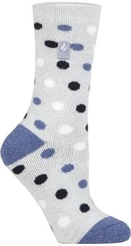 Heat Holders Lite Dünn Bunt Muster Motiv Thermosocken Hellgrau Denim Malaga