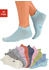 KangaROOS Sneakersocken 10er-Pack verlängertes Bündchen bunt