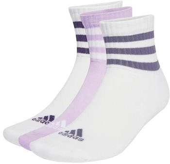 Adidas 3-Streifen Cushioned Sportswear Low-Cut Socken 3 Paar White / White / Powder Plum (JW2768)