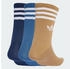 Adidas 3-Streifen Crew Socken 3 Paar Ash Blue / Night Indigo / Cardboard (JZ4941)