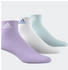 Adidas Cushioned Sportswear Ankle Socken 3 Paar Powder Plum / White / Halo Mint (JW2769)