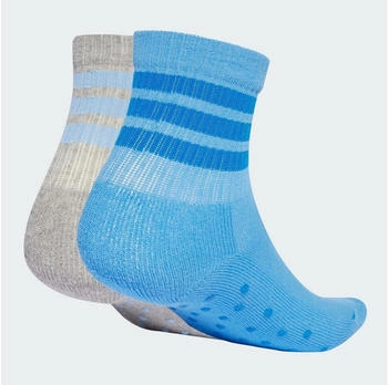 Adidas Kinder Anti-Rutsch Socken Blue Burst / Medium Grey Heather (JW9793)
