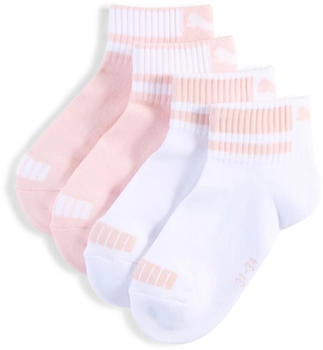 Puma Licence Sportsocken 2er-Pack Teenager F&uuml;r F&uuml;r Kinder | Pink/White | Gr&ouml;&szlig;e: - Pink (938588_03)