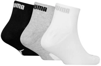 Puma Licence Sportsocken Teenager (3er-Pack) Für Für Kinder | White/Grey/Black | Größe: - White (938810_01)