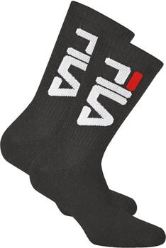 Fila Socken 2er Pack Stretch schwarz