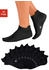 KangaROOS Sneakersocken 10er-Pack verlängertes Bündchen schwarz