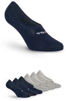 Fila Ghost Socks Silicone Heel Inside Paar navy grau