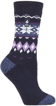 Heat Holders Lite Dünn Bunt Muster Thermosocken denim lima