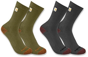 Carhartt Midweight Logo Crew Pack Socken verschiedene