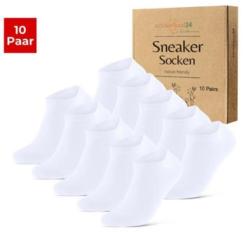 sockenkauf24 Sneaker Socken Baumwolle Komfortbund 70102T