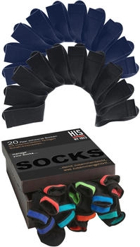 H.I.S Jeans Socken blau schwarz