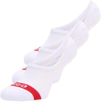 HUGO LC PLUSH TAPE CC Businesssocken 3er weiß 39-42