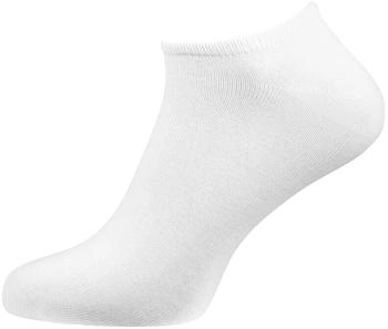 Nur Die 2er Pack Baumwolle Sneakersocken atmungsaktiv weiß