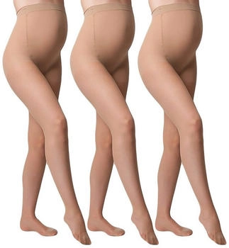 Giulia Feinstrumpfhose schwarz beige