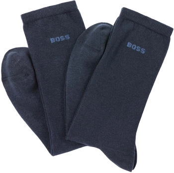 Hugo Boss Businesssocken 2P RS Uni Logo CC Dark Blue 401